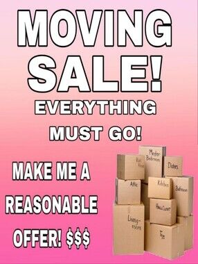 📦 MOVING SALE! @REDVELVETREVEL 📦